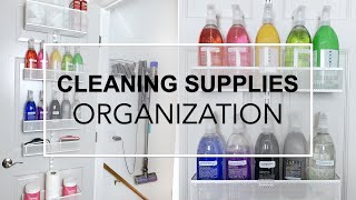 THE CONTAINER STORE'S ELFA OVER THE DOOR STORAGE: Cleaning Supplies Storage and Organization by The Organization Station 11,873 views 3 years ago 4 minutes, 5 seconds