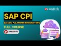 Sap cpi cloud platform integration full course  zarantech