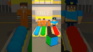 Balloon Stepping Challenge Barry Policeman Vs Herobrine And His Friends