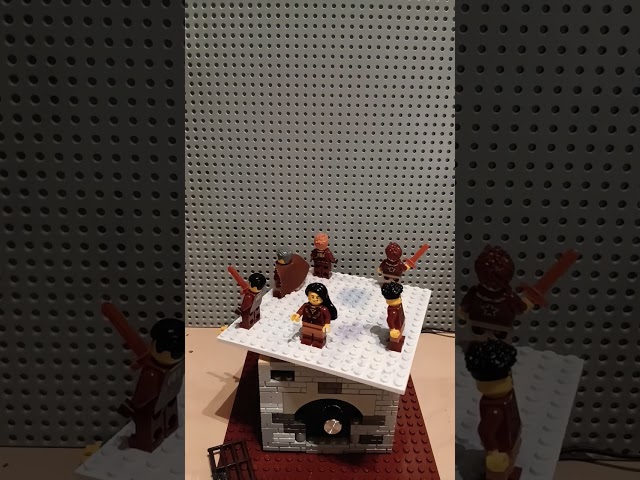 Custom LEGO Minifigures: The Gathering ⚔️#lego #shorts #figures #MOC