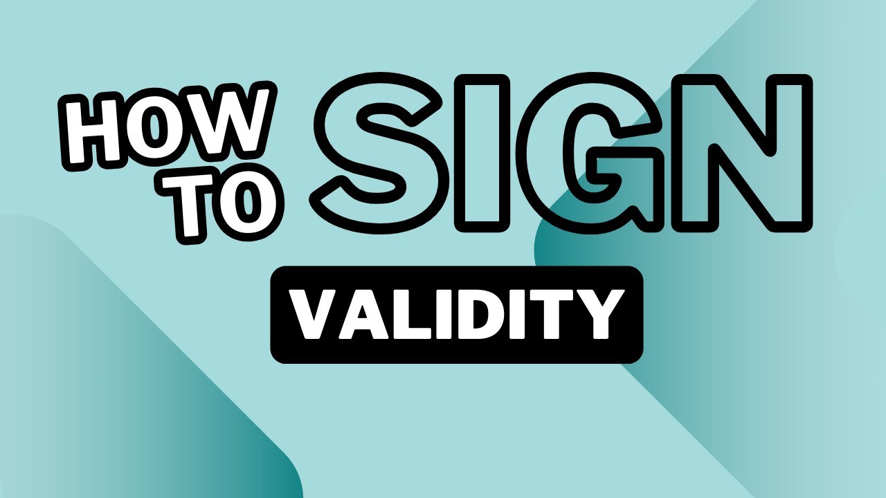 Sign Applied Validity - How to Sign Applied Behavior Analysis ABA Vocab in American ...