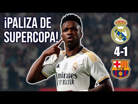 El Real Madrid gana la SUPERCOPA y está hoy muy lejos del Barcelona # ...