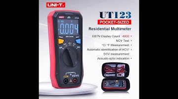 Unboxing And Review of (UT123 Pocket-sized Residential Multimeter)The Best Digital Multimeter.