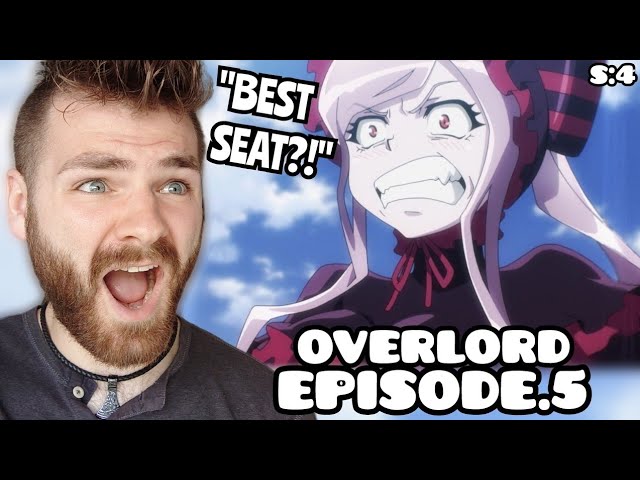 SIT ON SHALLTEAR??!!! | OVERLORD - EPISODE 5 | SEASON 4 | New Anime Fan! | REACTION class=