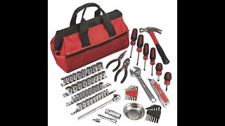 Ironton Tool Bag Set  70-Pc. 1/4in. and 3/8in. Drive