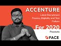 Accenture Test Pattern, Recruitment Process & Eligibility | Faceprep