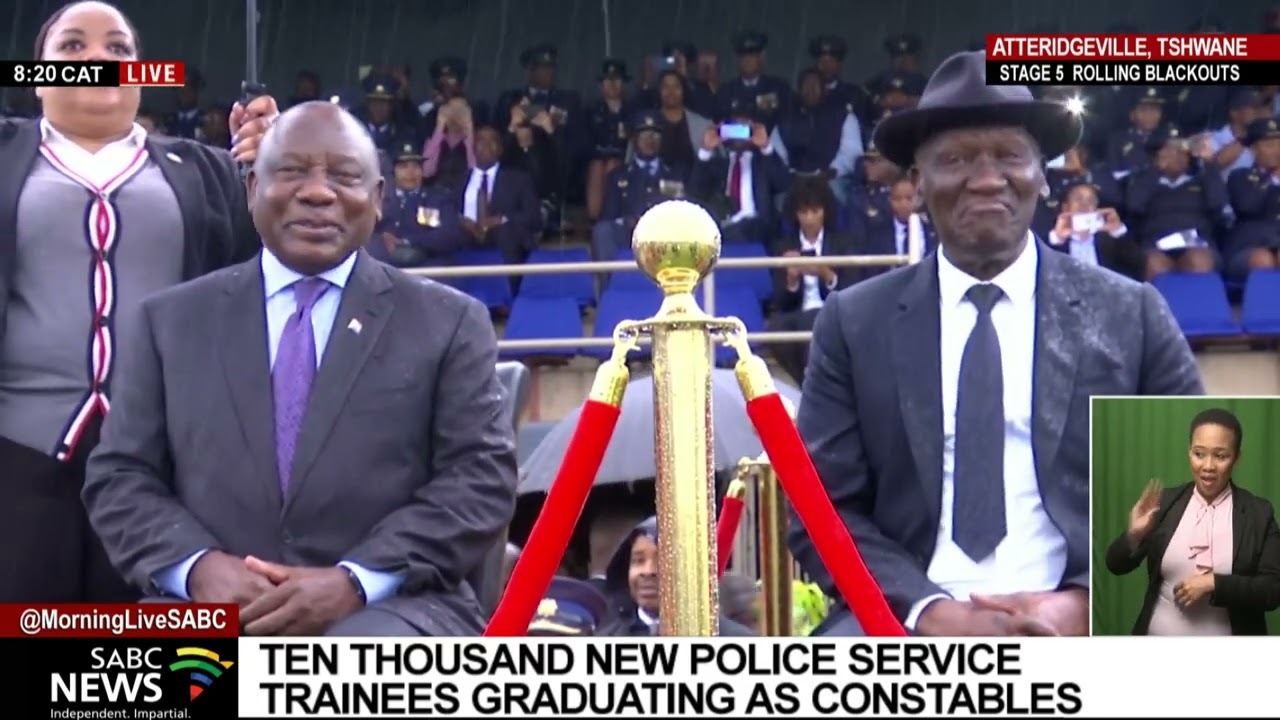 Ten-thousand new Police service trainees graduating as constables