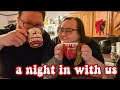 A Night In With Us: Dinner &amp; Hot Cocoa Spoons! Vlogmas Day 21