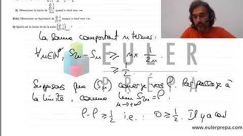 8. Exercice n°20.  Limite à partir d