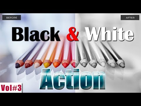 22 Awesome BW Photoshop Actions Download Free Vol#3 2018 [desimesikho]