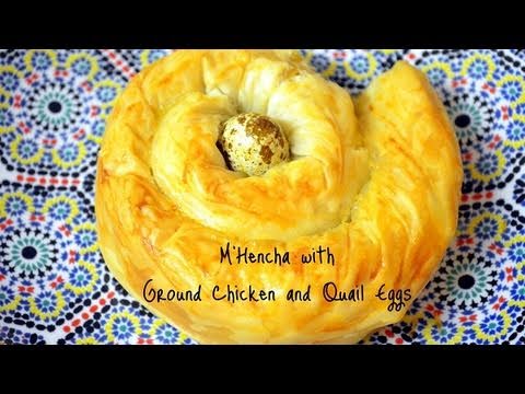 Mhencha With Ground Chicken And Quail Eggs Recipe Ramadan Special Cookingwithalia Episode-11-08-2015
