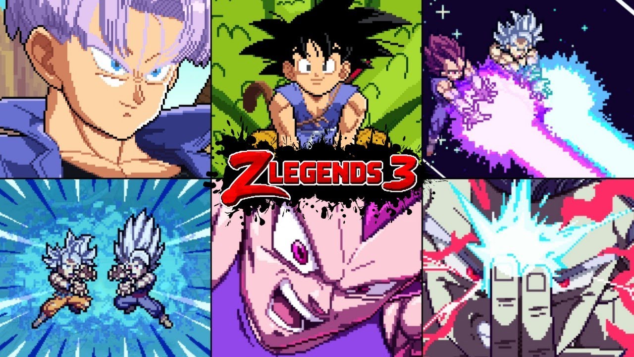 Z LEGENDS 3 - All Ultimate Attacks and Destructive Finish | (V.2.5