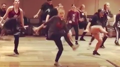 Jaycee Wilkins in Hip Hop Class