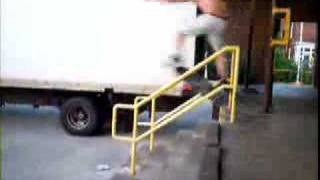 post office stair set kickflip