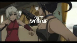 KUTE - AVOID ME (sped up/nightcore) Resimi