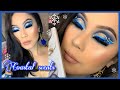 MAQUILLAJE AZUL DRAMATICO DE INVIERNO ❄️ COASTAL SCENTS