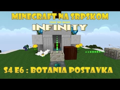 Minecraft na srpskom FTB Infinity - S4 E6 : Botania postavka - YouTube