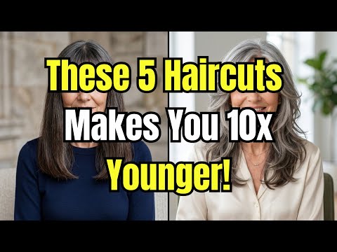 DON'T Get the “Granny” Cut! 5 Haircuts That Make Women Over 60 Look Younger