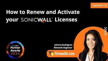 SonicWall Tutorial: How to Renew and Activate your SonicWall Licenses