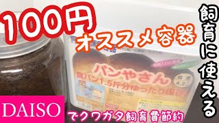 飼育費節約！ 100均のオススメ容器紹介【クワガタ飼育】