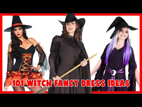 black dress witch costume ideas