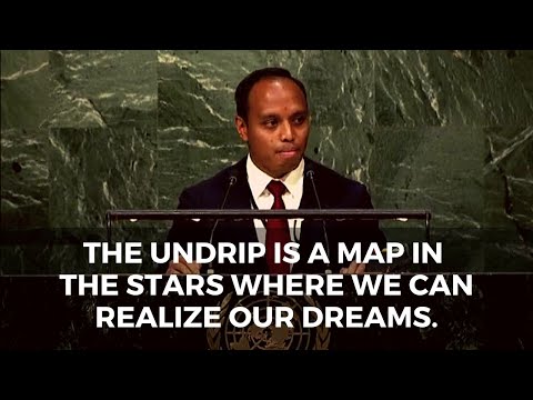 Indigenous Peoples, NOW Is Your Time | Speech at the UN General Assembly | Ghazali Ohorella Address.