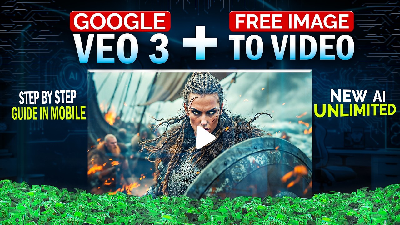 Create Free AI Video with VEO 3 & New AI For Image To Video In Mobile ...