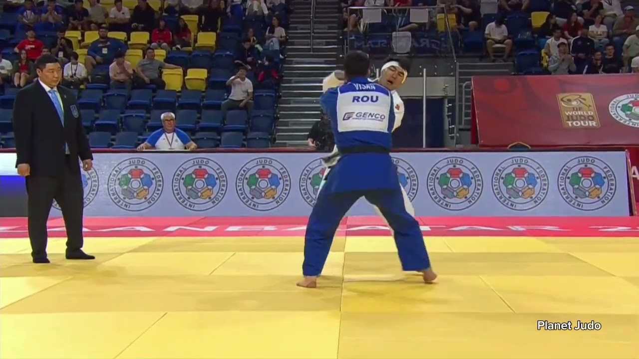 Erlan SHEROV 🇰🇬 🆚️ Vlad VISAN 🇷🇴 | 2 раунд/-90кг | Большой Шлем Улан-Батор 2023 