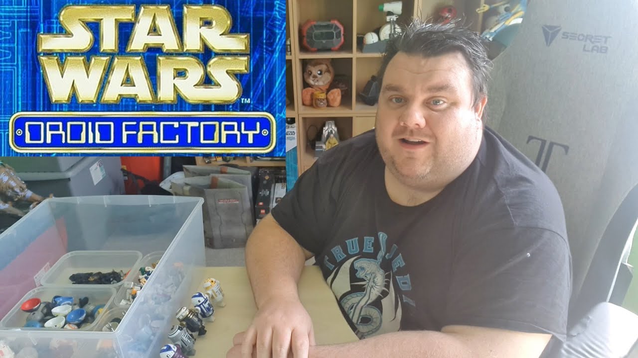 NEW Star Wars Droid Factory 3.75 Droids From Disneyland Paris