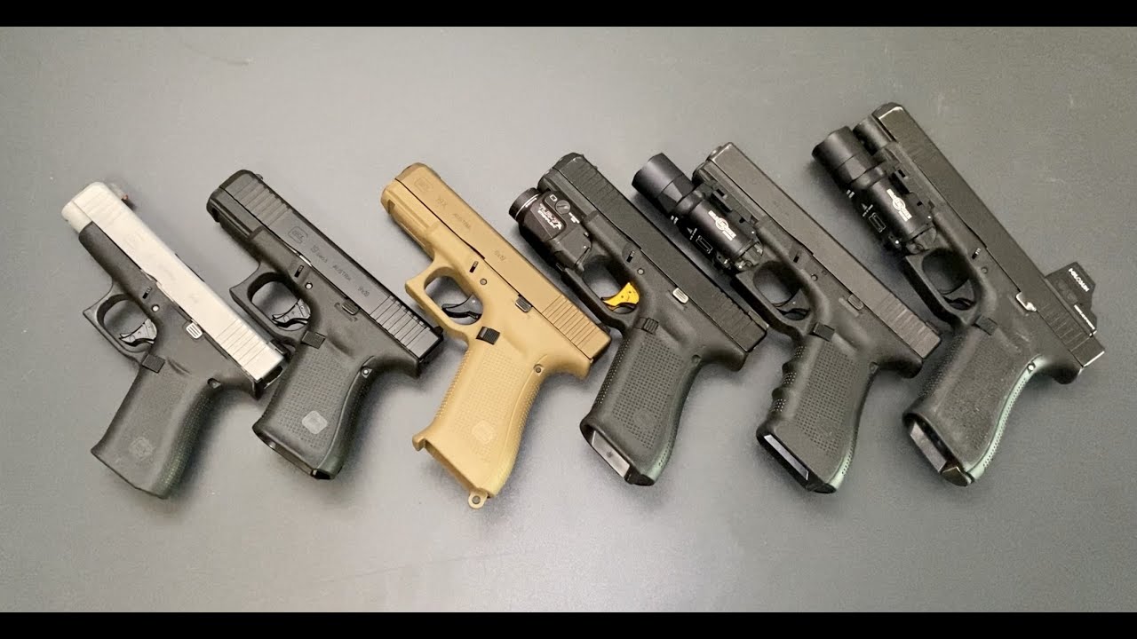 Ultimate Glock Review & Buyers Guide 🥇 Glock 42 vs 43 vs 48 vs 26 vs ....