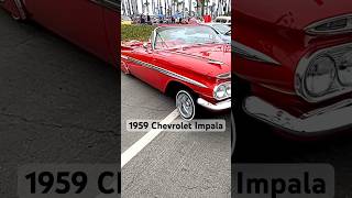 A Cool 1959 Chevrolet Impala #classicchevy #restomod #lowrider #lowridercars #chevyimpala #shorts
