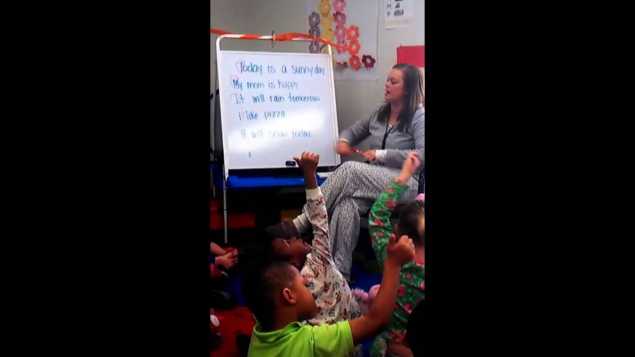 Capital letters in a sentence lesson - YouTube