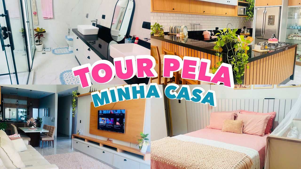 TOUR PELA MINHA CASA 💕 - YouTube