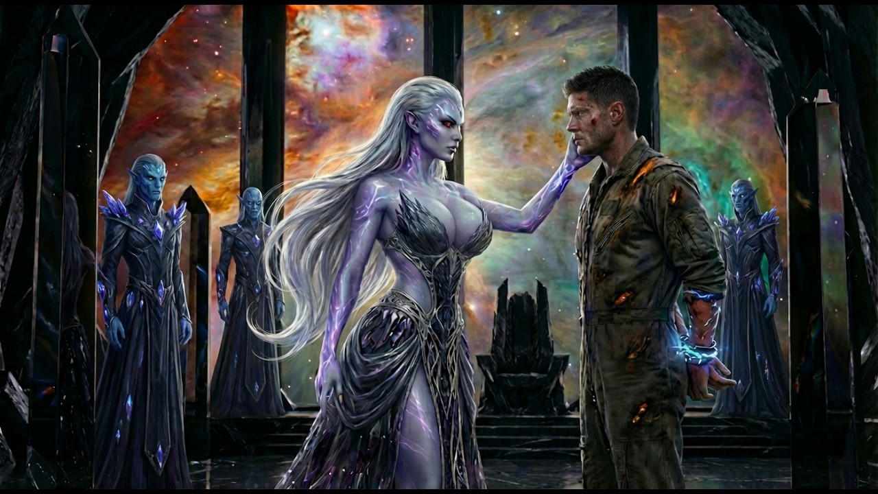 «Humain Crois-tu vraiment que je ne peu pas avoir ta semence ? » demanda l'Alien, ignorant... hfy