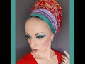 Leorahs nefertiti wrap wrapunzel tutorial