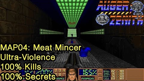 DBP37: AUGER;ZENITH - MAP04: Meat Mincer (UV | 100% Kills | 100% Secrets)