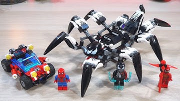 Build ⏩ LEGO Spider-Man Venom Crawler 76163