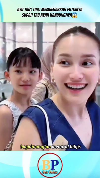 Ayu Ting Ting Confirms Her Daughter Already Knows Her Biological Father 😱 #shorts #trending #vira...