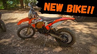 i bought a 2015 KTM 300exc