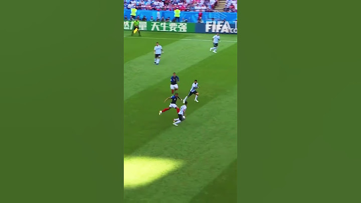 La velocidad de Mbappe💥💥💥