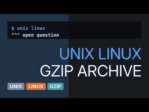 Unix & Linux: gzip multiples directory into archives in another directory