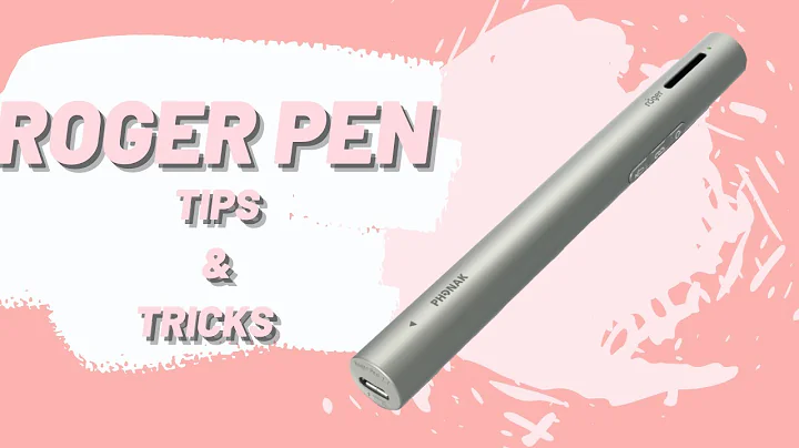 Roger Pen Tips + Tricks | Uses of The Roger Pen | ...