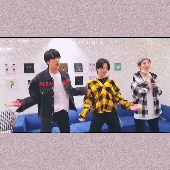 Jimin, Jin and Yoongi dancing to Havana Ooo nanana~