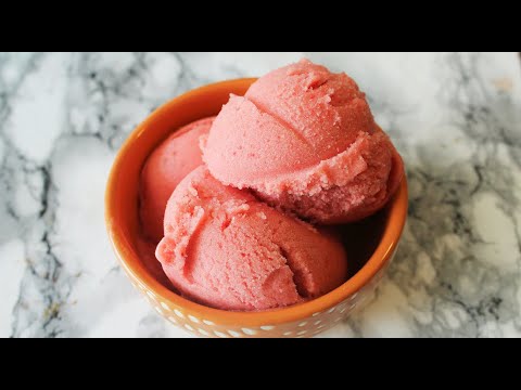 Video: Berry Sorbet With Bananas And Honey