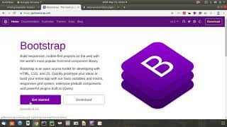 LEARN PYTHON DJANGO PART 18 BOOTSTRAP OVERVIEW AND INSTALLATION