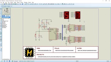 PIC16 contador descendente con displays