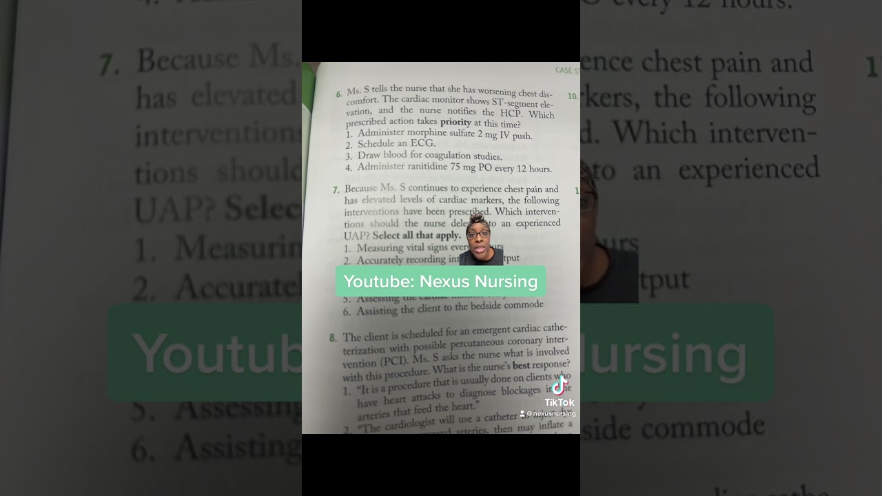 Priority Nursing Action 👩🏾‍⚕️📚🩺