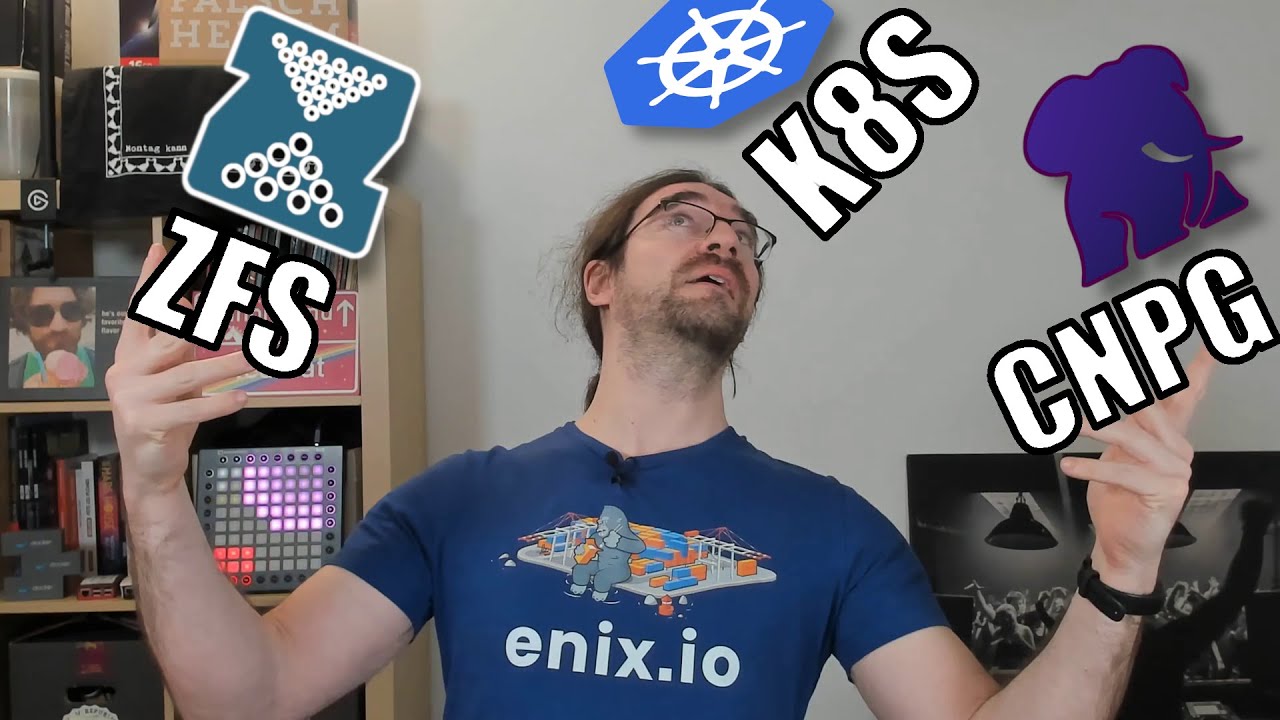Prochain live stream Enix : on parlera de ZFS, CloudNativePG, et ...