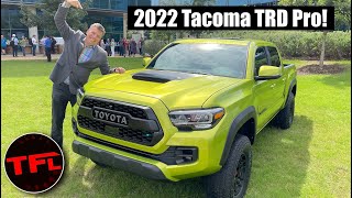 New 2022 Toyota Tacoma TRD Pro & Trail Edition: Here's Everything You Need to Know!