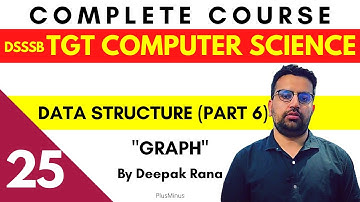 DSSSB/KVS TGT COMPUTER SCIENCE | Class 25 | Data Structure Part 6 | Graph | Deepak Sir